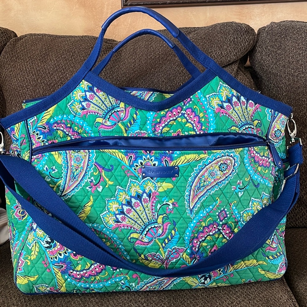 Vera Bradley Weekender tote